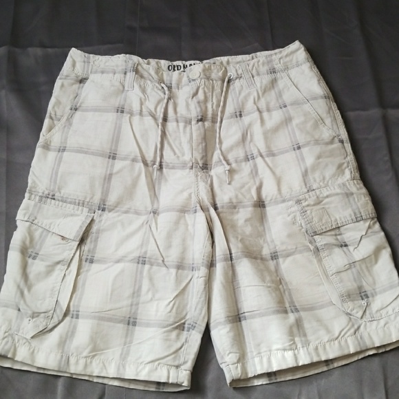 Men's plaid swimming trunks - Picture 1 of 2